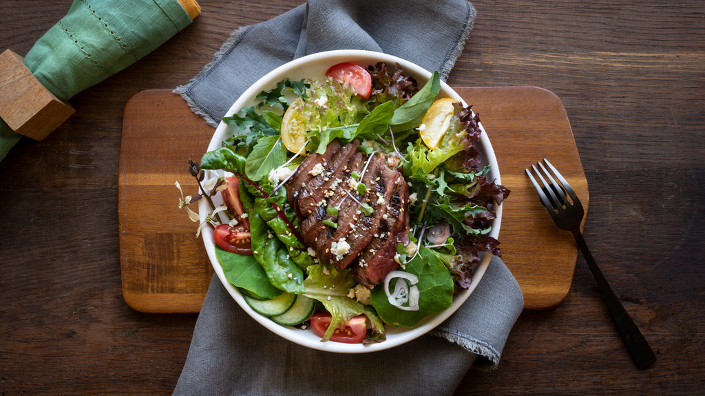 Toasted Sesame Sirloin Steak Salad – Reverent Acres