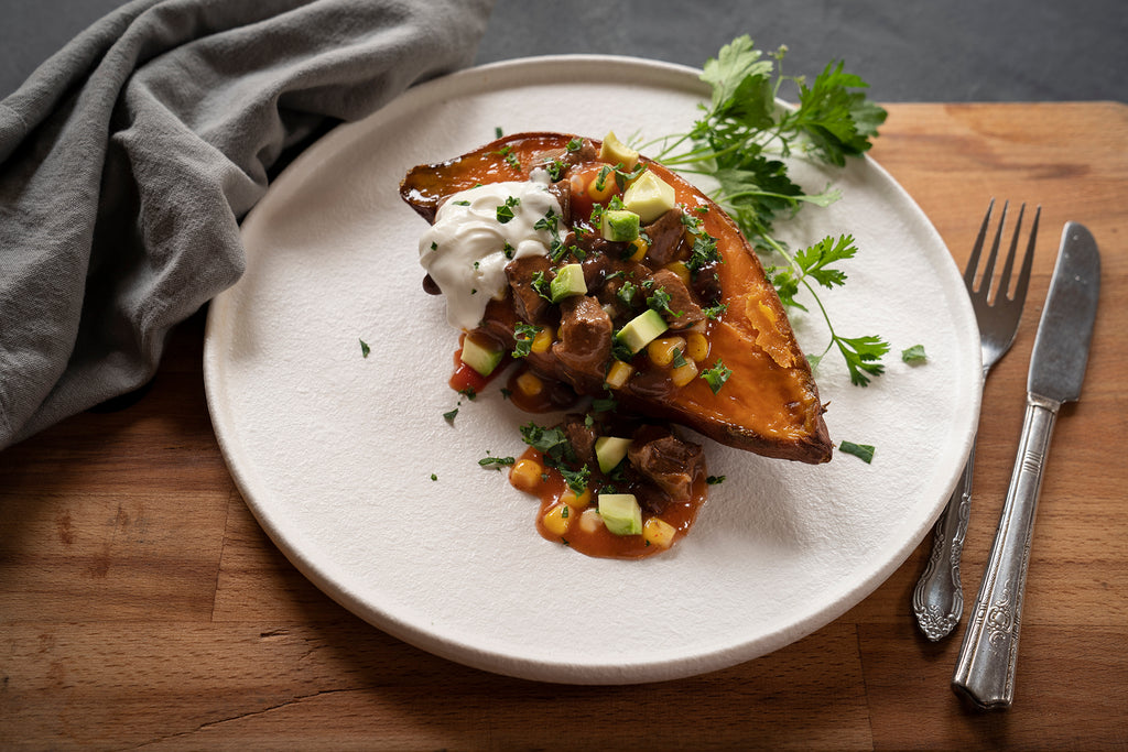 Easy Reverent Stuffed Yams – Reverent Acres